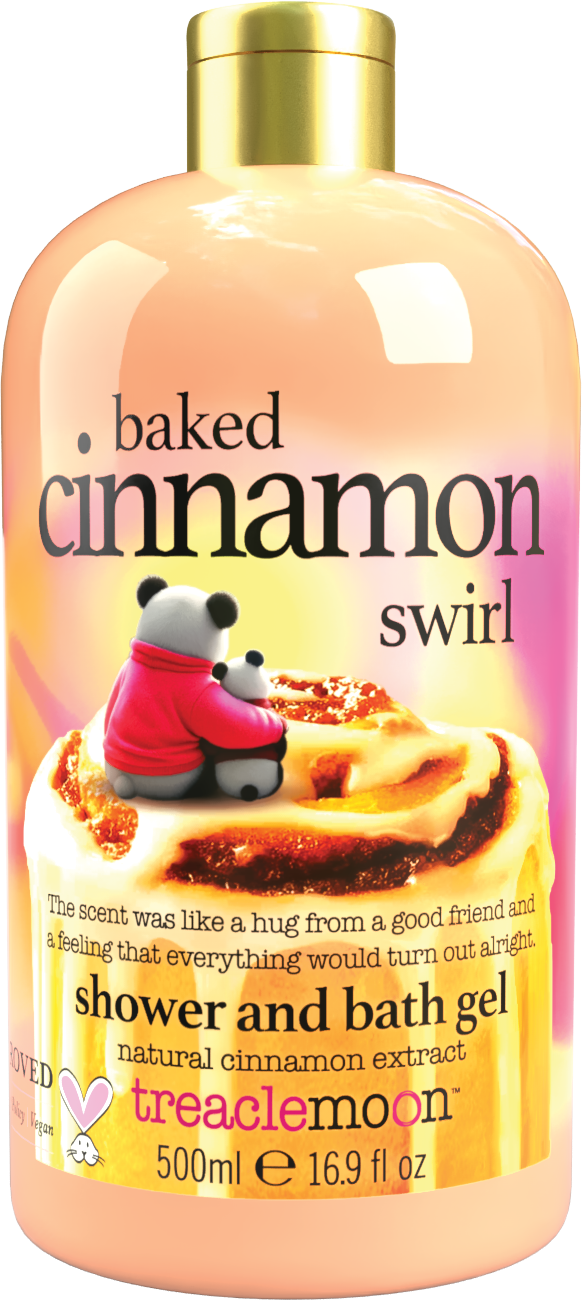 BAKED CINNAMON BUN SHOWER GEL - Kanelipullan tuoksuinen suihkugeeli