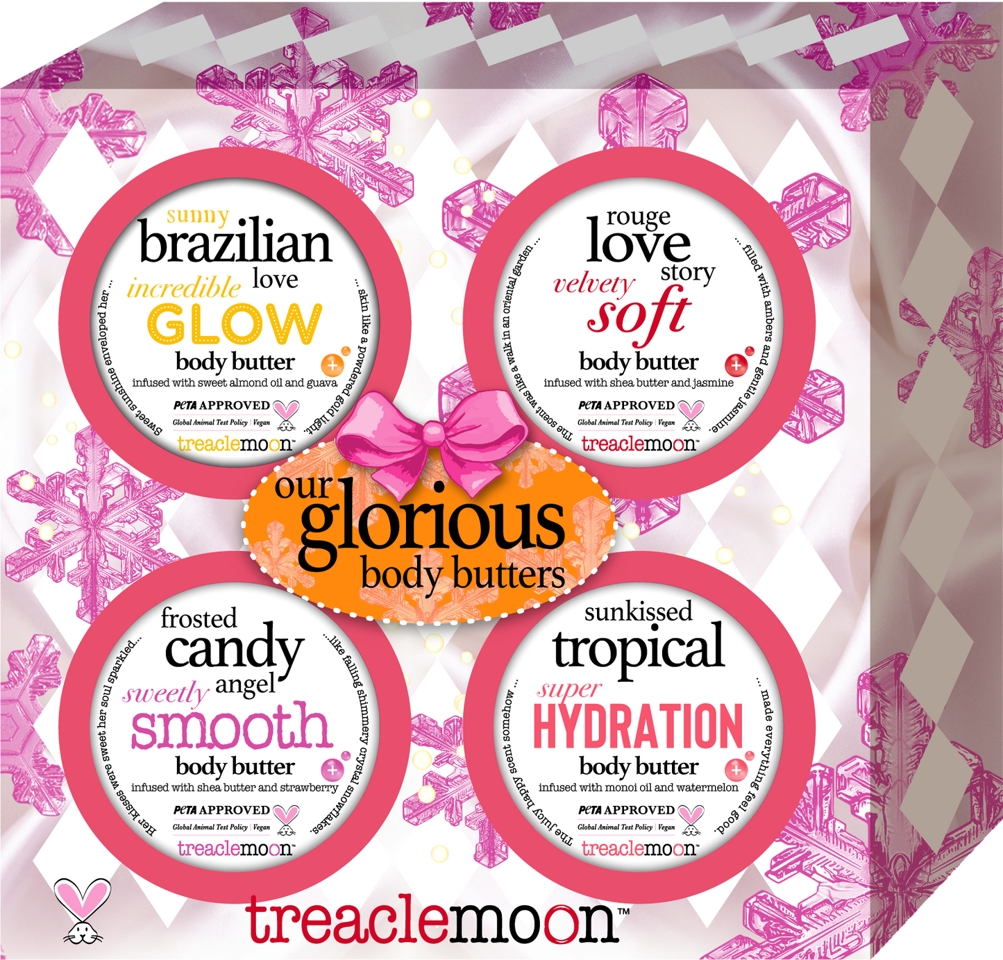 OUR GLORIOUS BODY BUTTERS - Vartalovoidepakkaus