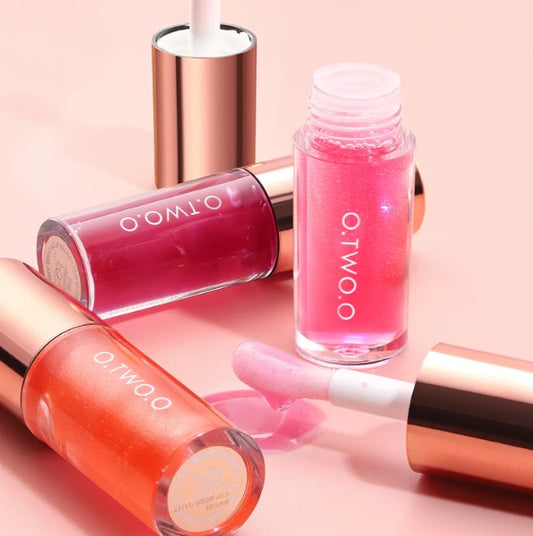 PLUMP SHINY CRYSTAL LIP GLOSS - Moisturizing lip oil