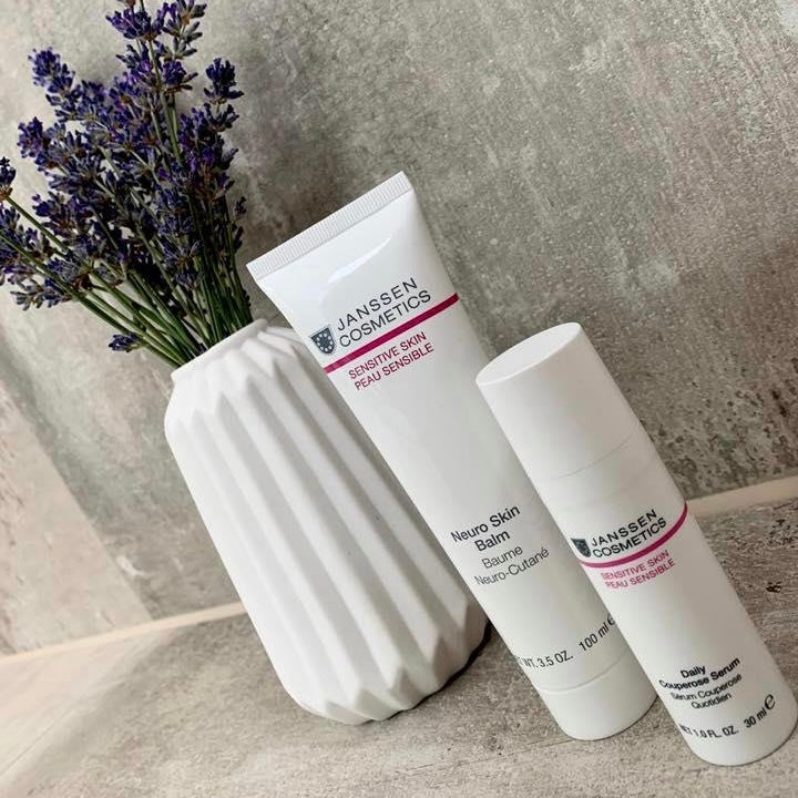 DAILY COUPEROSA SERUM - Hiusverisuonia vahvistava seerumi couperosaiholle/ ruusufinnille, Kauneushoitola Loimaa, Kosmetiikan verkkokauppa, Kasvohoito, Ihonhoito, ripset, kulmat, browlift, lashlift, ripsienpidennykset, kynnet, sokeroinnit, brasilialainen sokerointi loimaa, Kauneussalonki Loimaa, Miliina, ampullit, seerumi, kasvovoide, ihonpuhdistus, huulipuna, couperosa
