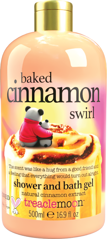 BAKED CINNAMON BUN SHOWER GEL - Kanelipullan tuoksuinen suihkugeeli