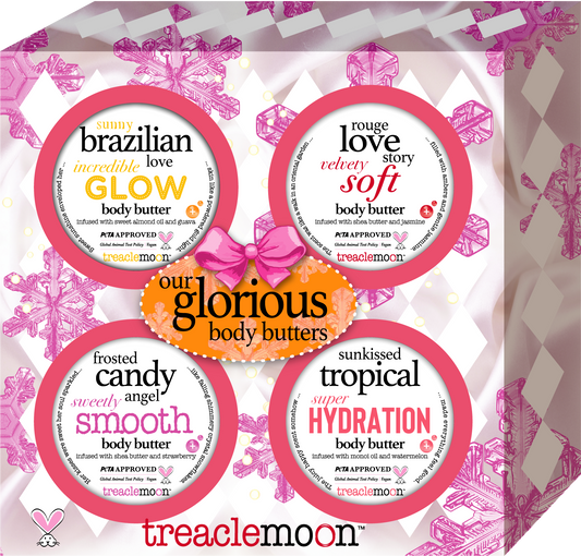 OUR GLORIOUS BODY BUTTERS - Vartalovoidepakkaus