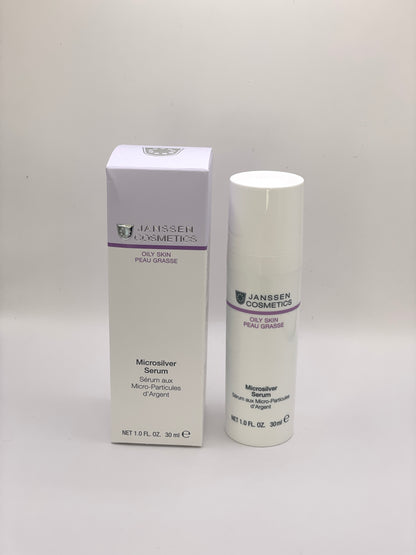 MICROSILVER SERUM - Mikrohopeaseerumi epäpuhtaalle iholle