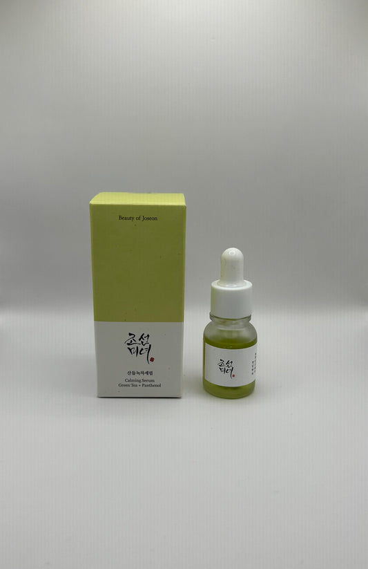 CALMING SERUM: GREEN TEA + PANTHENOL - Rauhoittava ja tasapainottava seerumi