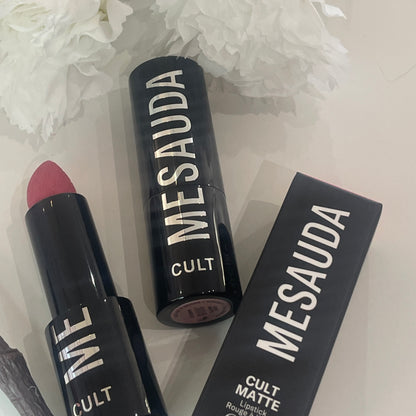 CULT MATTE - Kosteuttava mattahuulipuna, Kauneushoitola Loimaa, Kosmetiikan verkkokauppa, Kasvohoito, Ihonhoito, ripset, kulmat, browlift, lashlift, ripsienpidennykset, kynnet, sokeroinnit, brasilialainen sokerointi loimaa, Kauneussalonki Loimaa, Miliina, ampullit, seerumi, kasvovoide, ihonpuhdistus, huulipuna,

