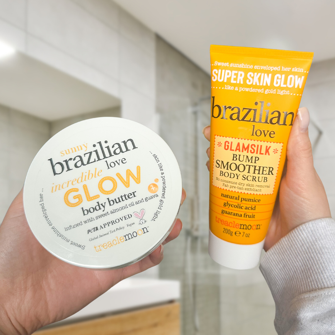 SUNNY BRAZILIAN LOVE GLOW BODY BUTTER - Voidemainen vartalovoide