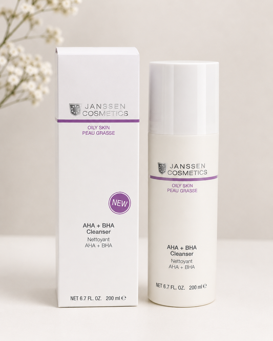 AHA + BHA CLEANSER - Happopuhdistusemulsio rasvoittuvalle iholle