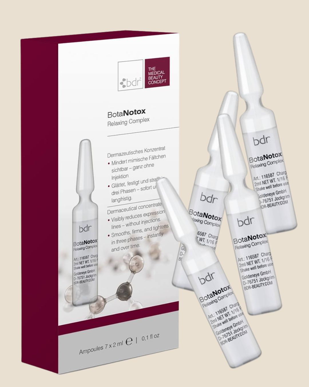 BDR - BOTANOTOX - silottavat ampullit