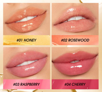 PLUMP SHINY CRYSTAL LIP GLOSS - Återfuktande läppolja