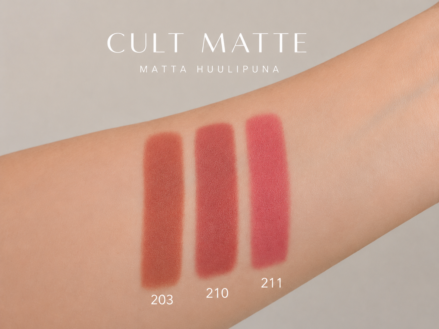 CULT MATTE - Mattahuulipuna