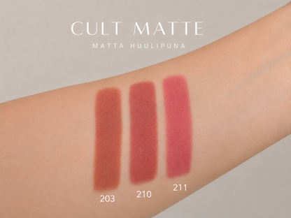 CULT MATTE - Mattahuulipuna