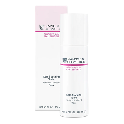 SOFT SOOTHING TONIC l Rauhoittava kasvovesi herkälle ja reaktiiviselle iholle l Janssen Cosmetics