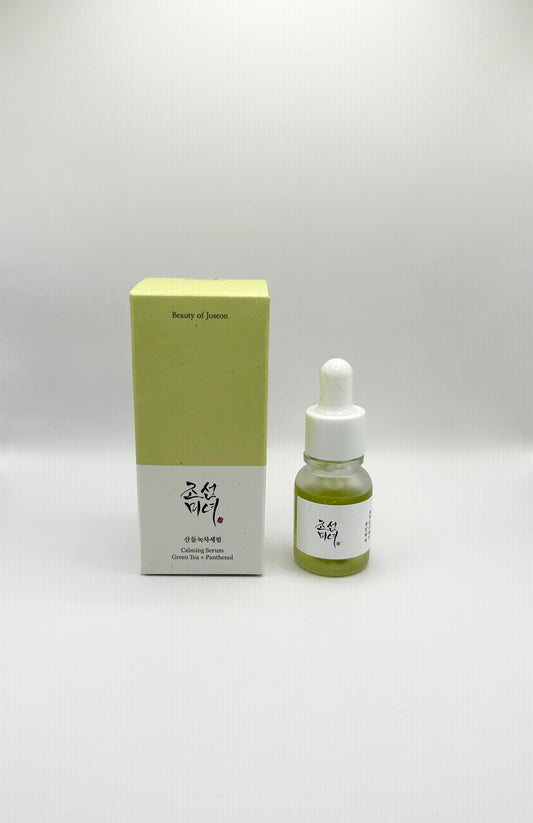 CALMING SERUM: GREEN TEA + PANTHENOL - Rauhoittava ja tasapainottava seerumi